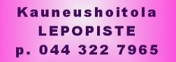 Kauneushoitola Lepopiste logo